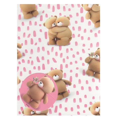 Forever Friends Pink Gift Wrap & Tags